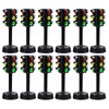 Garneck 12Pcs Kids Traffic Light Toy Simulation Mini Traffic Signal