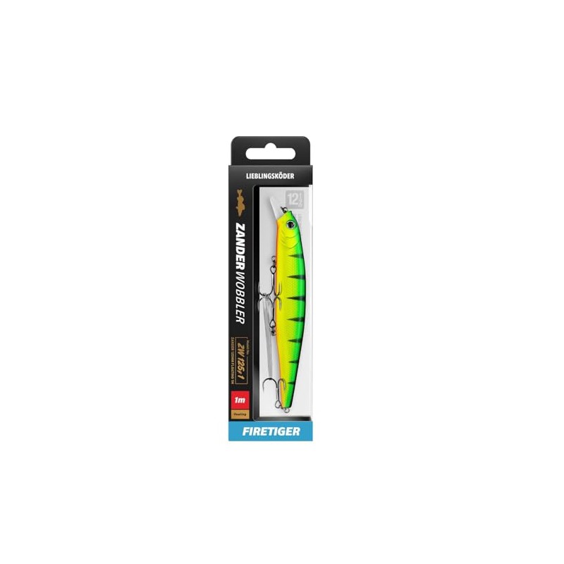 Lieblingsköder Zander wobbler 125 mm 20 g – Wobbler for