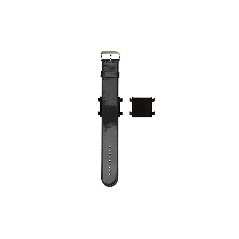 S.T.A.M.P.S. Stamps Bracelet Glossy Black Bracelets with Additional Adaptor/Snapper, Black,