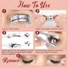 Magnetic-Eyelashes with Applicator 4 Pairs Magnetic-Lashes