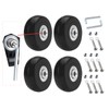 Basetousual Set of 4 Replacement Wheels for Suitcases (68 x