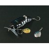 Luana® Fishing Colorado Blades Hammered Silver & Gold Set/Handcraft Metal