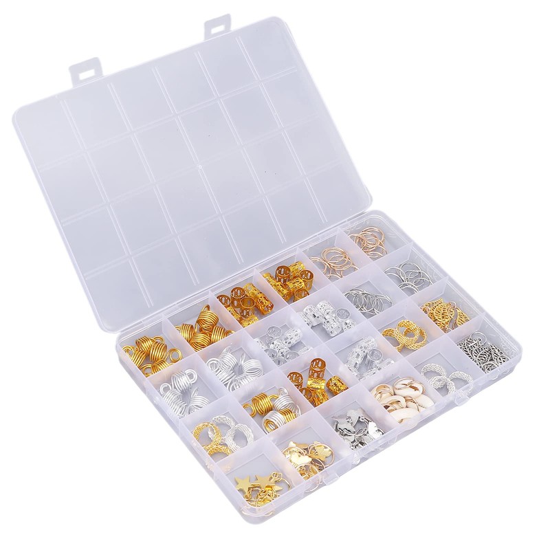 Anillos para el Cabello, 140 Piezas Puños para el Cabello