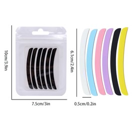 36PCS Lash Lift Rods Ribbon Kit,Reusable Eyelash Lash Lift Tool Silicone Lash Lift Pads Silicone Rods Lash Lift Soft DIY Lash Lift Pad Eyelash Tapes Makeup Beauty Tools for Eyelashes Lifting