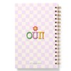 Studio Oh! Medium Spiral Notebook 5.75" x 8.75", Back to