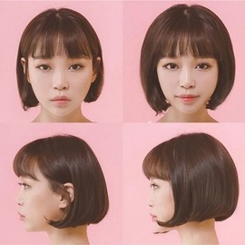 Top of head volume up hair mulberry wig natural brown (WFIQCA9) / 정수리 볼륨업 헤어뽕 가발 내츄럴브라운 (WFIQCA9)