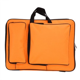 JIAHG Water-Resistant Art Portfolio Carry Bag A3 Art Work Portfolio Tote Drawing Board Bag Portable Painting Sketch Pad Storage Bag Professional Art Organizer for Palette Paints Brushes