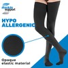 ABSOLUTE SUPPORT - Plus Size Thigh Hi Compression Stockings for