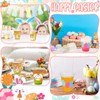 GuassLee Easter Disposable Cups - 50pcs 12oz Easter Bunny Clear