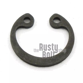 The Rusty Bolt Shop 9mm, Internal Circlip, Carbon Steel, Retaining Snap Ring, Inner, Retainer, Clip - 1