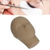 Eyelash Extension Mannequin Head 3 Layer Lashes Makeup Beauty Silicone