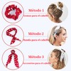 12 Pcs Coleteros para el Pelo, Elástico Bandas para Peinar