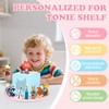 RZYLKA 360° Round Turntable for Tonies Box Organizer Tonie Storage