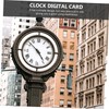 Gadpiparty 15 Sets DIY Clock Replacement Numerals Roman and Arabic