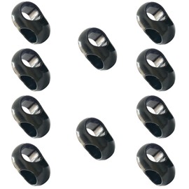 NPENGHUI 10 Pieces Climbing Rope Cross-Type Connectors Net Ladder Metal Buckle Outdoor Climbing Net Ladde Accessories for Suitable for Cargo Climbing Net Jungle Gym Bird Climbing Rope Ladder