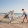 WolfWise 2-3 Person Portable Beach Tent UPF 50+ Sun Shade
