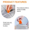 That Silicone Tool, Caulking Tool, Caulk Remover Tool, Orange Silicone