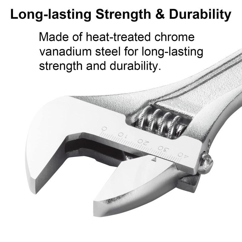 Jetech 24 inch Adjustable Wrench - Professional Shifter Spanner with