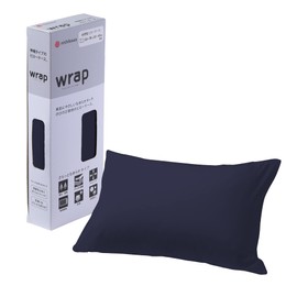 Nishikawa 【西川】Wrap Stretchy Pillowcase Fits Pillows 50~70 X 35~43cm Washable Smooth Touch Stretch Material Easy to Put On and Off Time-Saving Absorbent Quick-Drying Soft Touch Stretchy Antibacterial