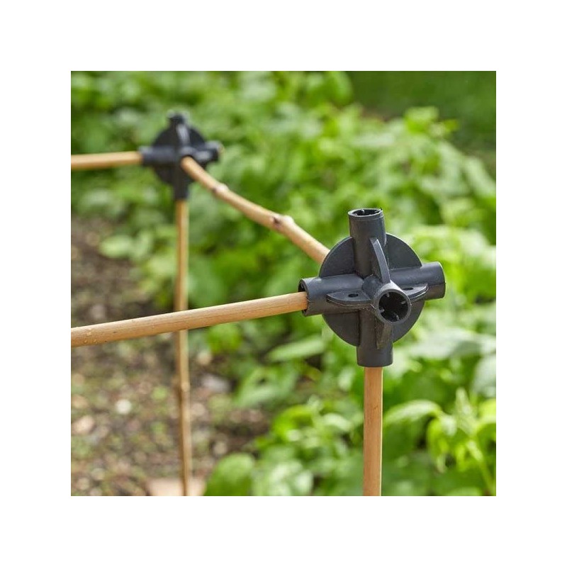 Briers LTD Multi Joint Cane Connectors 6 pack Bamboo or