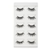 Vivis Half False Lashes 3D Faux Mink Corner Eyelashes Natural