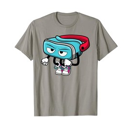 VR Goggle Cute Headset Virtual Reality Futuristic Technology T-Shirt