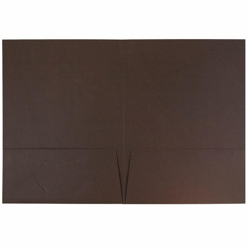 LUXPaper 9" x 12" Presentation Folders | Two Pocket |