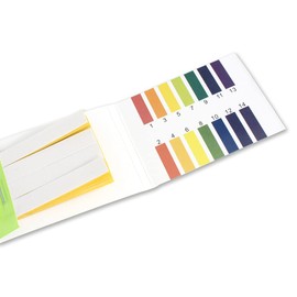Versatile pH Test Paper, 72 Sheets Per Set (pH: 1-14), Acid, Neutral, and Alkaline Determination by 1 Sheet, More Convenient than Litmus Test Paper