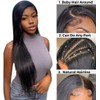 20Inch RXY 4x4 Straight Lace Front Wigs Human Hair Pre