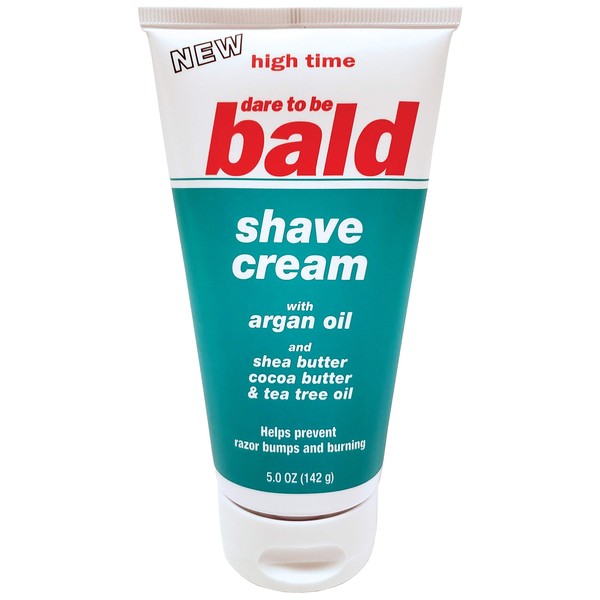 High Time Dare To Be Bald Shave Cream 5 Oz