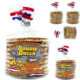 Double Dutch Stroopwafels syrup waffle cookies 8 CT x 5 Packs