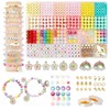 Beads for Bracelets, 1297 Pieces Heishi Beads Set, Make Your