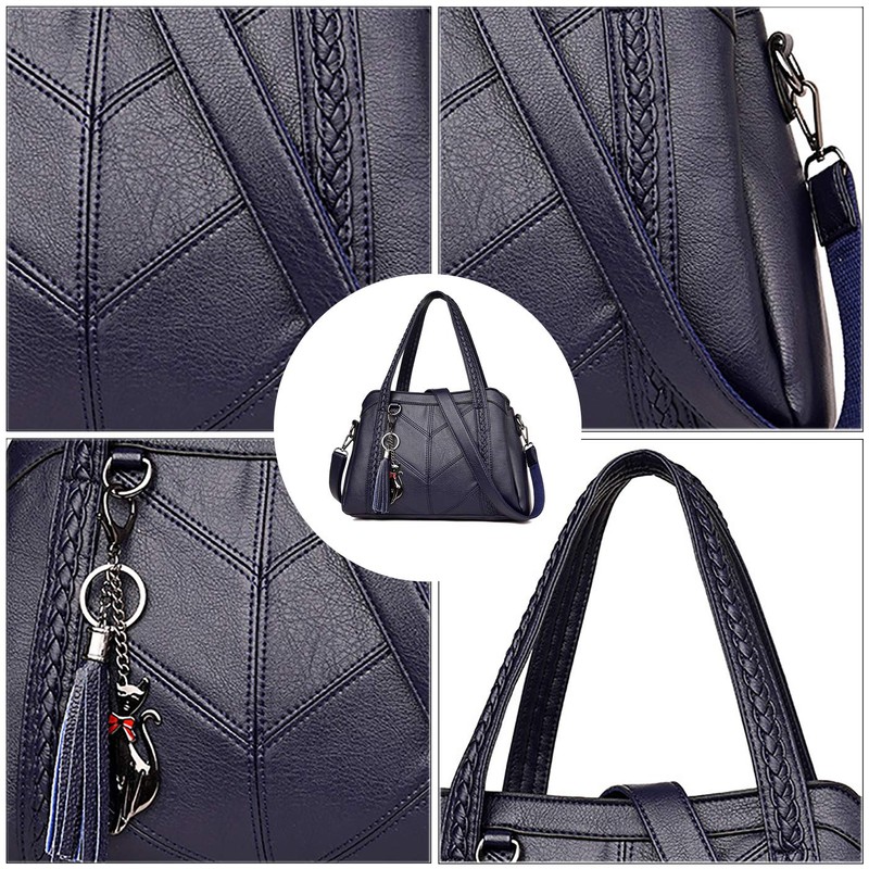 Coolives Women's Hobo Shoulder Bag with Shoulder Strap PU Leather