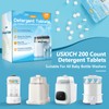 200Pcs Detergent Tablets for All Baby Bottle Washers, Deep Cleaning