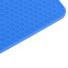 5pcs Silicone Pot Holders Mat Heat Resistant Anti Slip Square