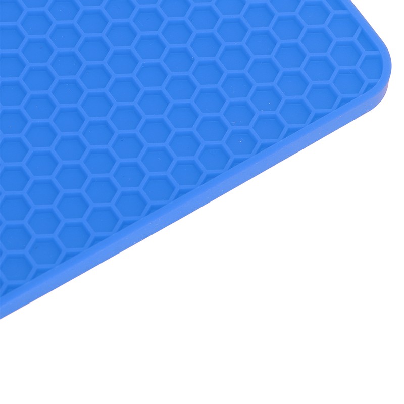 5pcs Silicone Pot Holders Mat Heat Resistant Anti Slip Square
