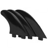 POFET Surfboard Fin Set Black White Green Color Surfboard Fin