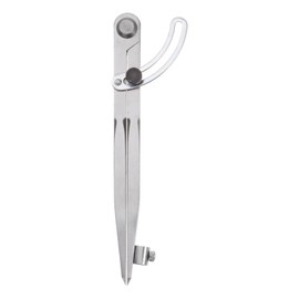 HARFINGTON Wing Divider Compass 8 Inch 200mm Adjustable Lockable Woodworking Compass with Pencil Holder for Metalworking Geometry Drawing Woodworking