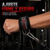 GN FITNESS Grilletes para Muñecas Gym, Muñequera para polea, Grillete