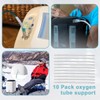 10 Pack Oxygen Tube Support Crimp Straightener for Portable Oxygen