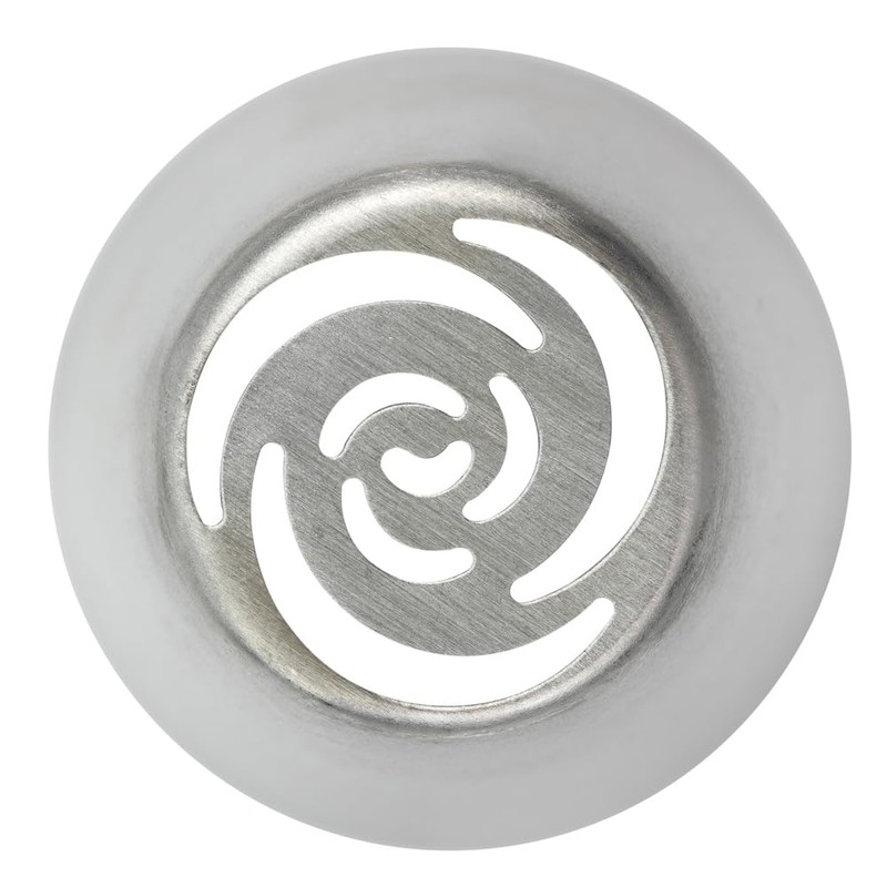 Pastry Tek Stainless Steel #23 Russian Piping Tip - 1