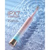 AJELU Pink & Blue Gradient Rechargeable Sonic Electric Toothbrush for