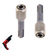 Pack of 2 SDS Plus Adapter, 6.35 mm SDS Bit