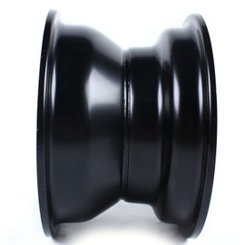 CNCEST 7" ATV Wheel Rim 3 Lug For 125CC 16x8-7 Tire ATV Quad Go Kart Taotao Coolster, 3 Holes 3.1" Hole Distance Tire Rim Parts Wheel Rim Tire, Black