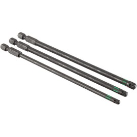 KWB 3 Bits 150 mm Torx T25, T30, T40 Set Torsion 123244 (TQ 60 Steel with Torsion Zone, ISO 1173, Drive C6.3); 0 W; 0 V