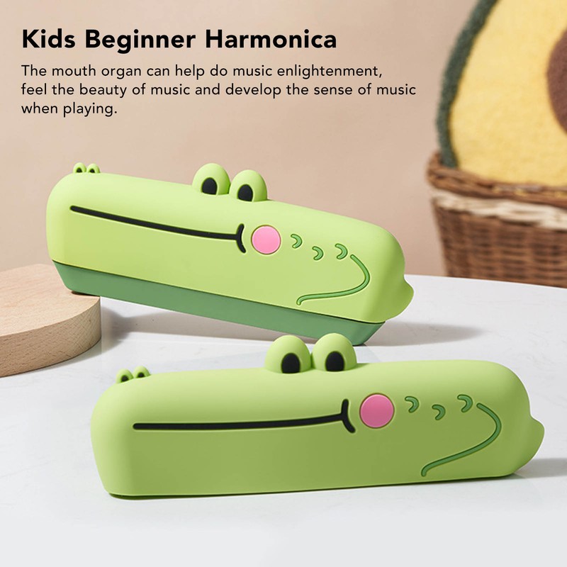 Kids Harmonica 16 Holes Musical Instrument Beginner Mouth Organ Hard