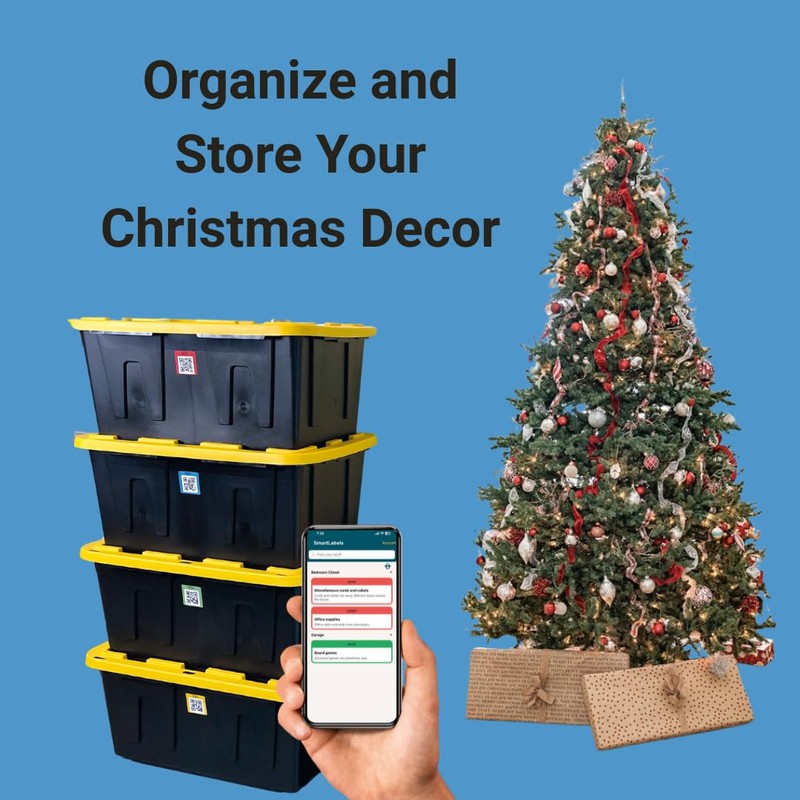 Smart Labels QR Code Stickers Pack of 48 (Original) Made