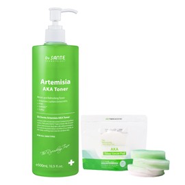 Santé Artemisia Aca Toner 500ml Aca Toner 500ml + Aca Gauze Pad / 상떼 아르테미시아 아카 토너 500ml 아카 토너 500ml ＋ 아카 거즈패드