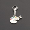 CHOORO Artist Palette Clip-on Charm Paint Palette Zipper Pull Gift