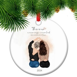 Best Friend, Bestie Ornament 2024, Best Friend Ornament, for BFF, Soul Sister, Long Distance Gift